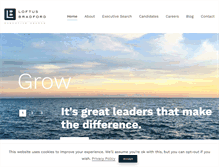 Tablet Screenshot of loftusbradford.com